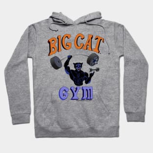 Big Cat Black Panther Cartoony Hoodie